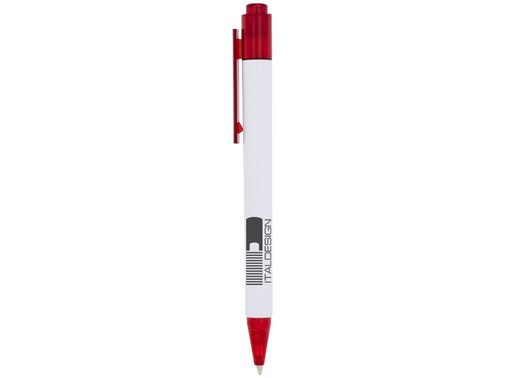 Ручка пластиковая шариковая «Calypso», красный, пластик