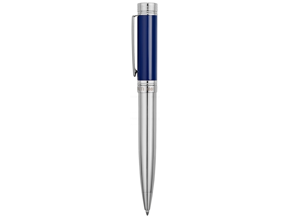 Ручка шариковая Zoom Classic Azur, серебристый, металл