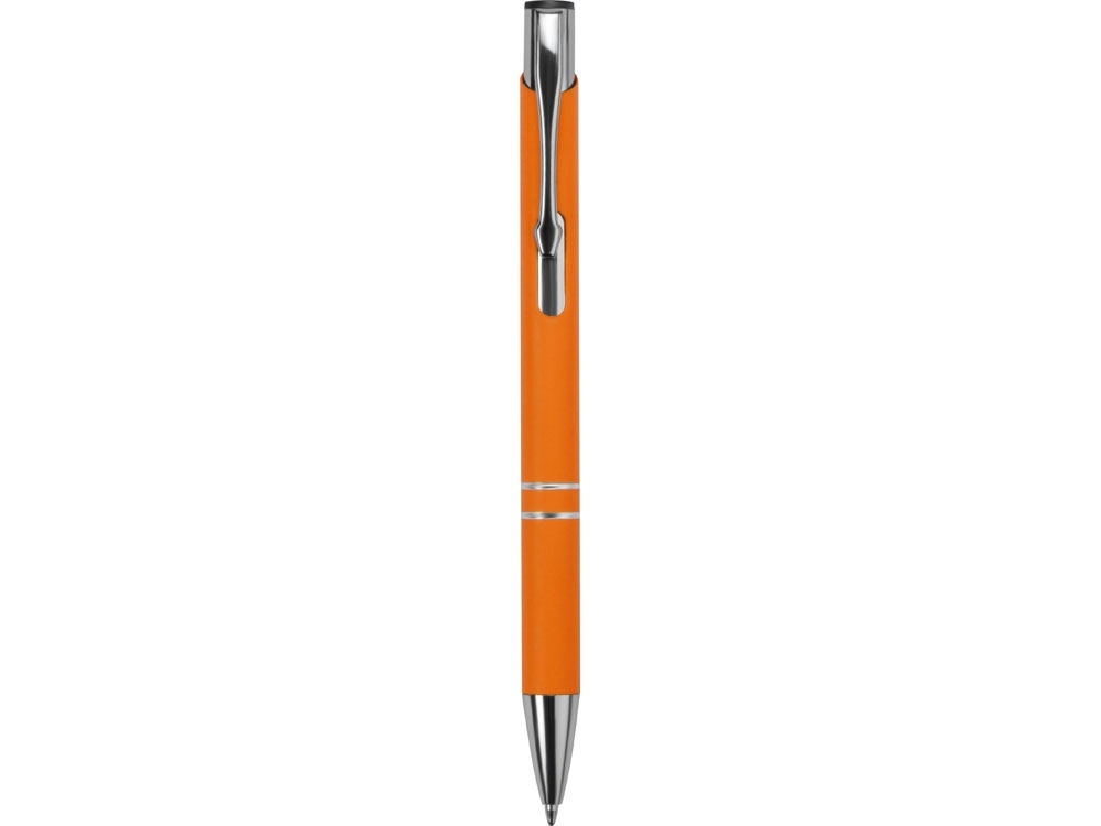 Ручка металлическая шариковая «Legend Gum» soft-touch, оранжевый, soft touch