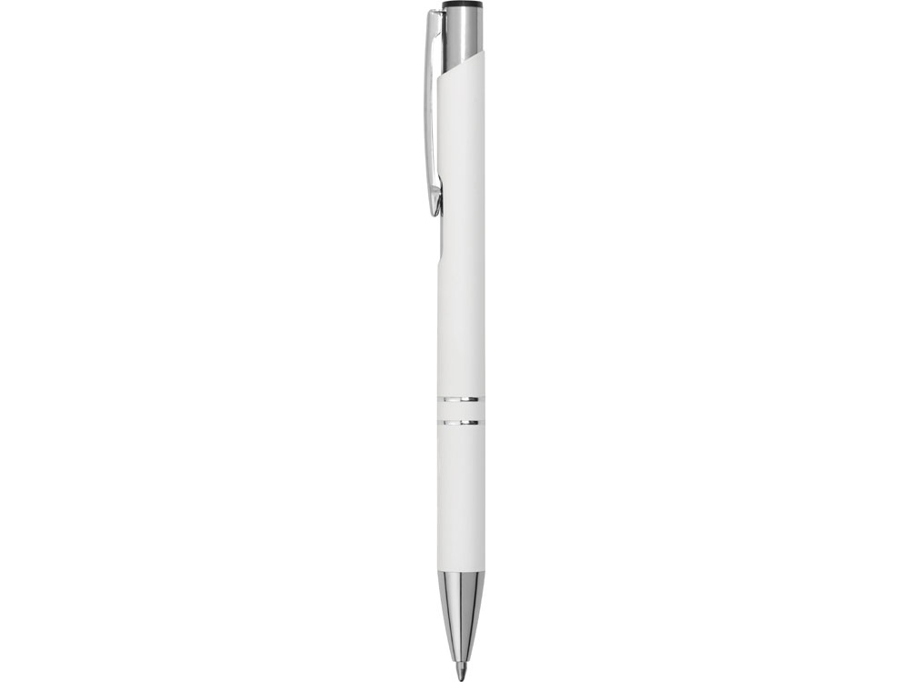 Ручка металлическая шариковая «Legend Gum» soft-touch, белый, soft touch