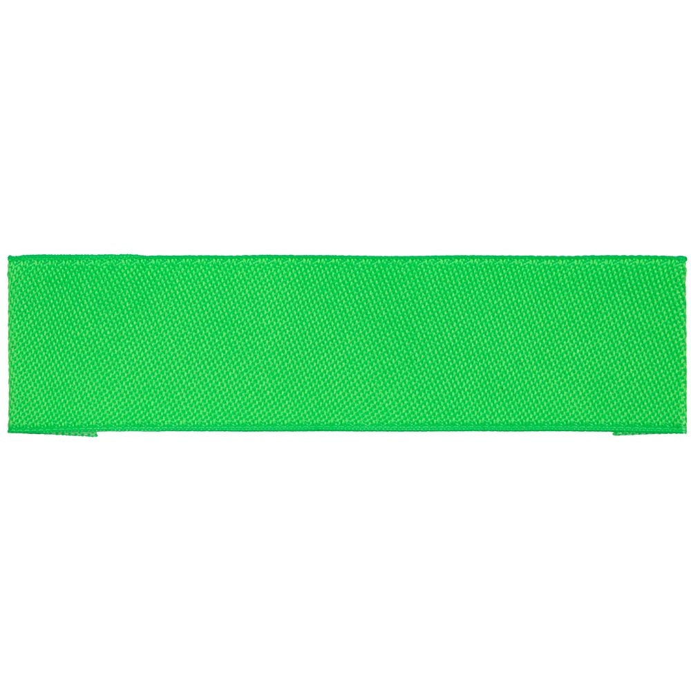 Лейбл тканевый Epsilon, S, зеленый неон, зеленый, полиэстер