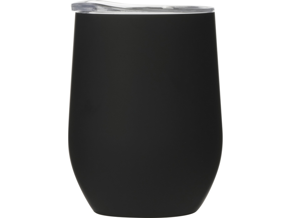 Термокружка «Vacuum mug C1», soft touch, 370 мл, черный, металл, soft touch