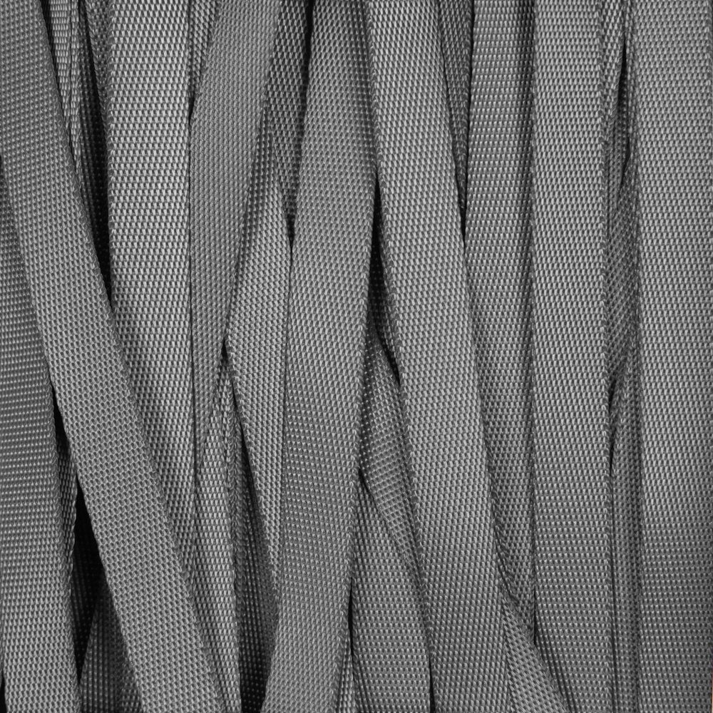 Стропа текстильная Fune 10 S, серая, 20 см, серый, полиэстер