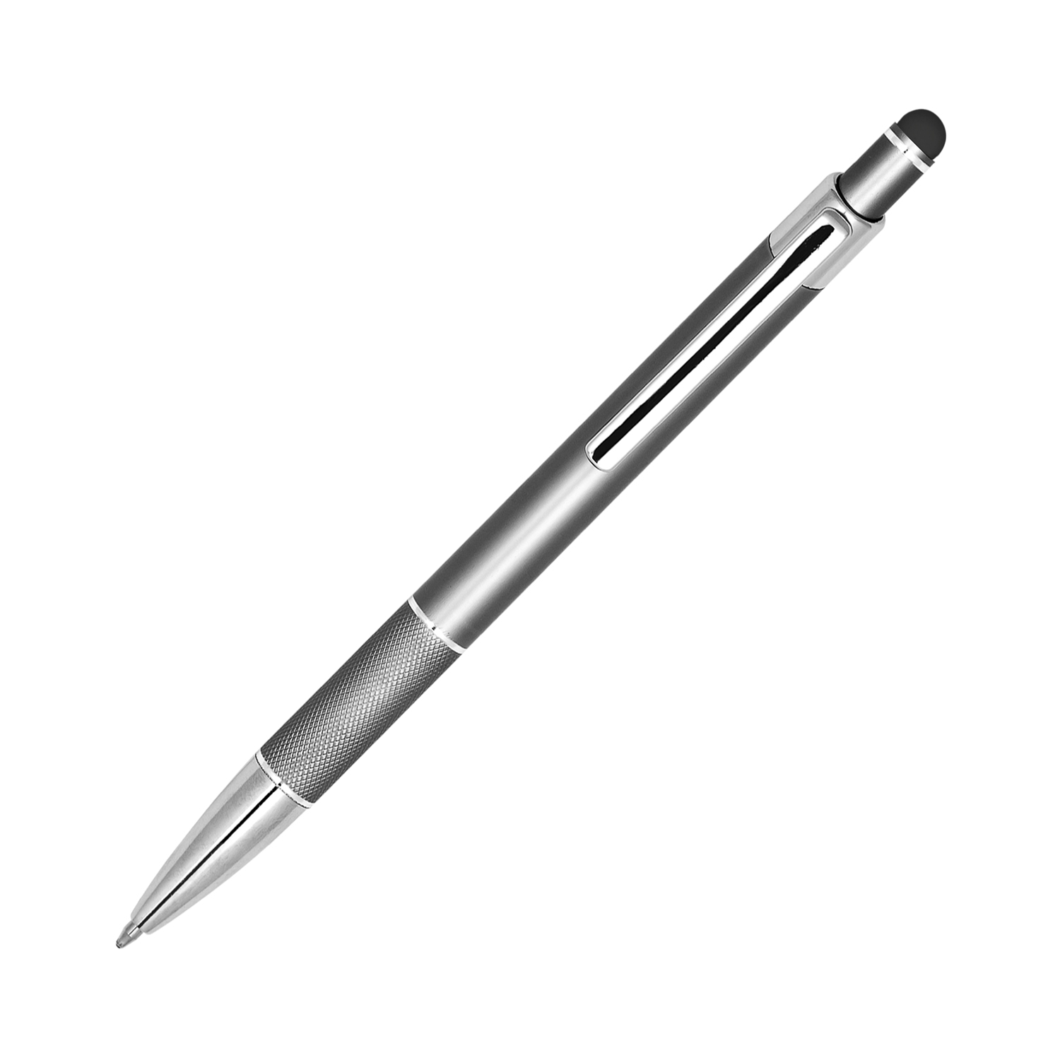 Шариковая ручка Levi, серая, серый