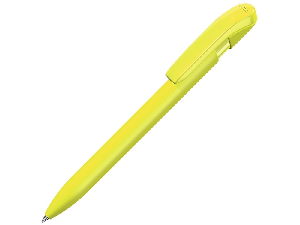 Ручка шариковая пластиковая «Sky Gum», желтый, soft touch