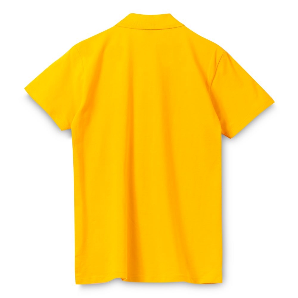 Рубашка поло мужская Spring 210, желтая, желтый, хлопок