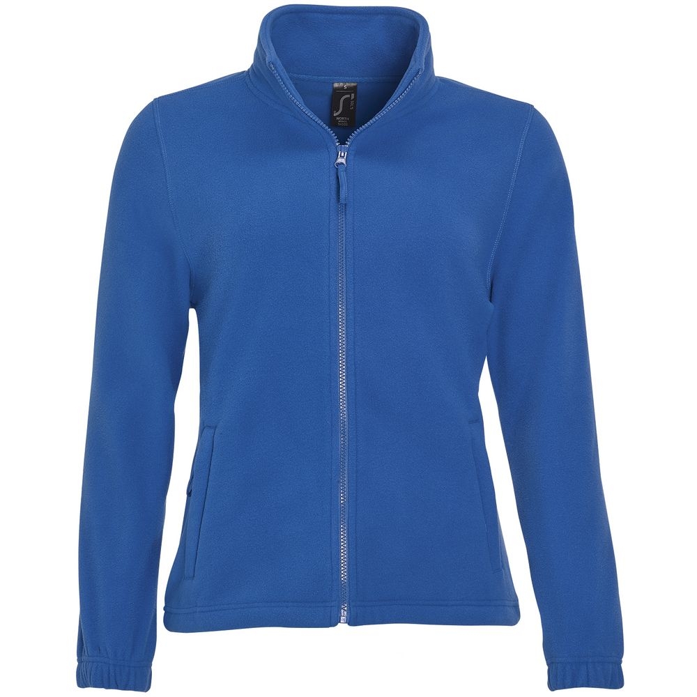 Куртка женская North Women, ярко-синяя (royal), синий, полиэстер 100%, плотность 300 г/м²; флис