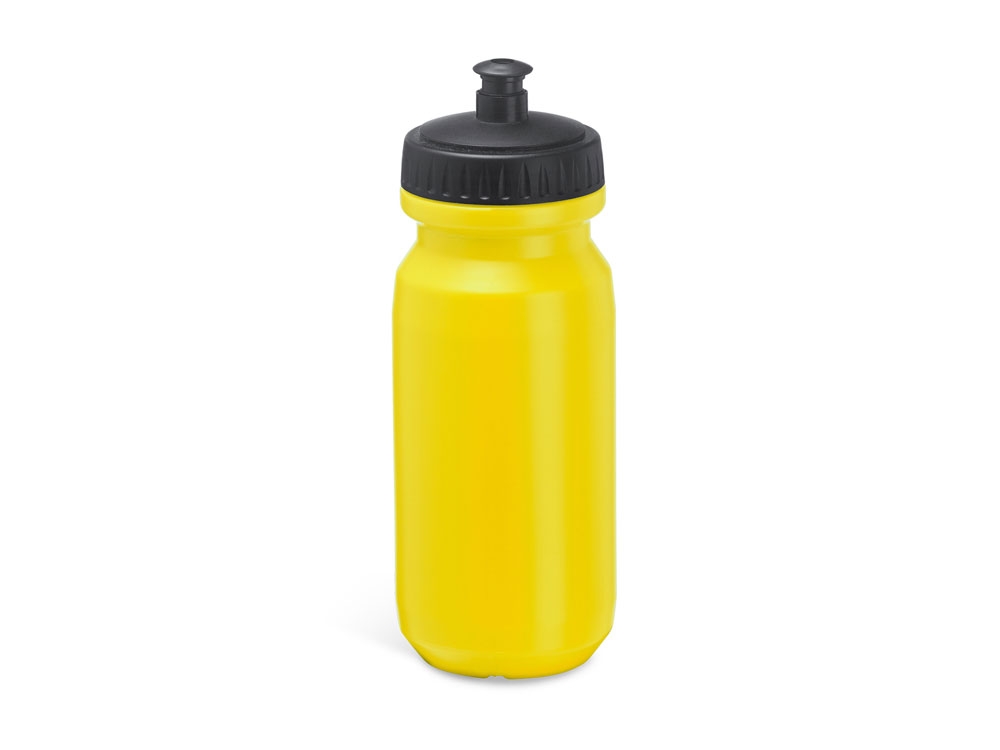 Бутылка спортивная BIKING, желтый, пластик
