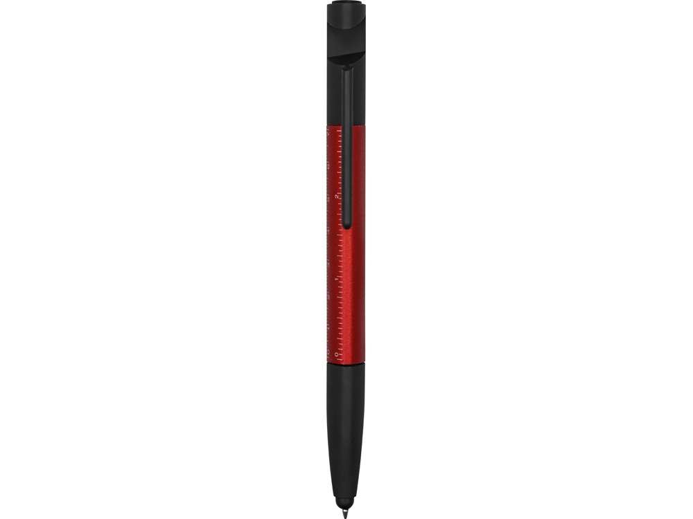 Ручка-стилус металлическая шариковая «Multy», красный, металл