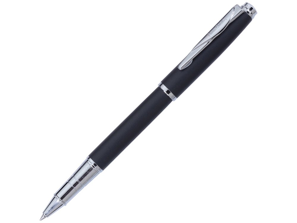 Ручка-роллер «Gamme Classic», черный, серебристый, металл