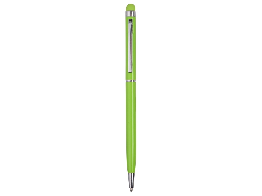 Ручка-стилус металлическая шариковая «Jucy», зеленый, металл