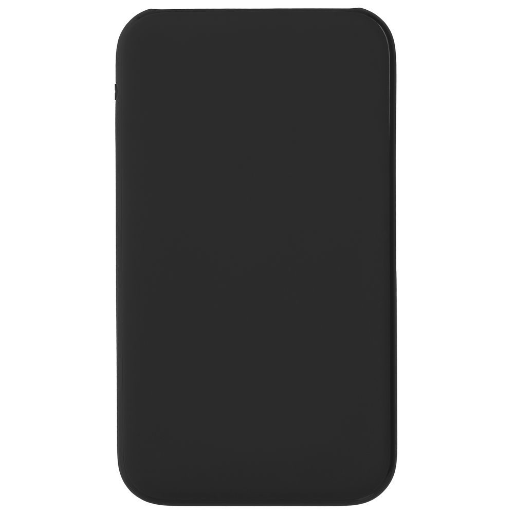 Внешний аккумулятор Uniscend Half Day Compact 5000 мAч, черный, черный, пластик; покрытие софт-тач