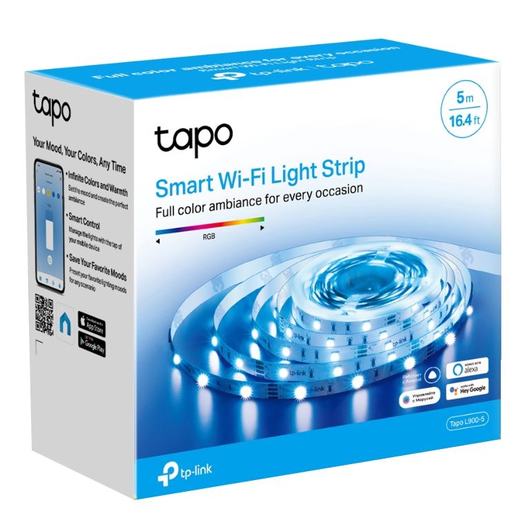 Умная светодиодная лента Tapo L900-5, пластик