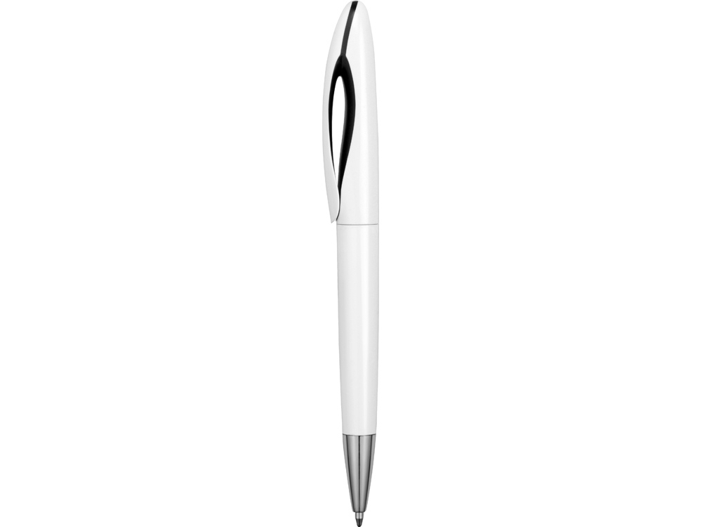 Ручка пластиковая шариковая «Chink», черный, белый, пластик