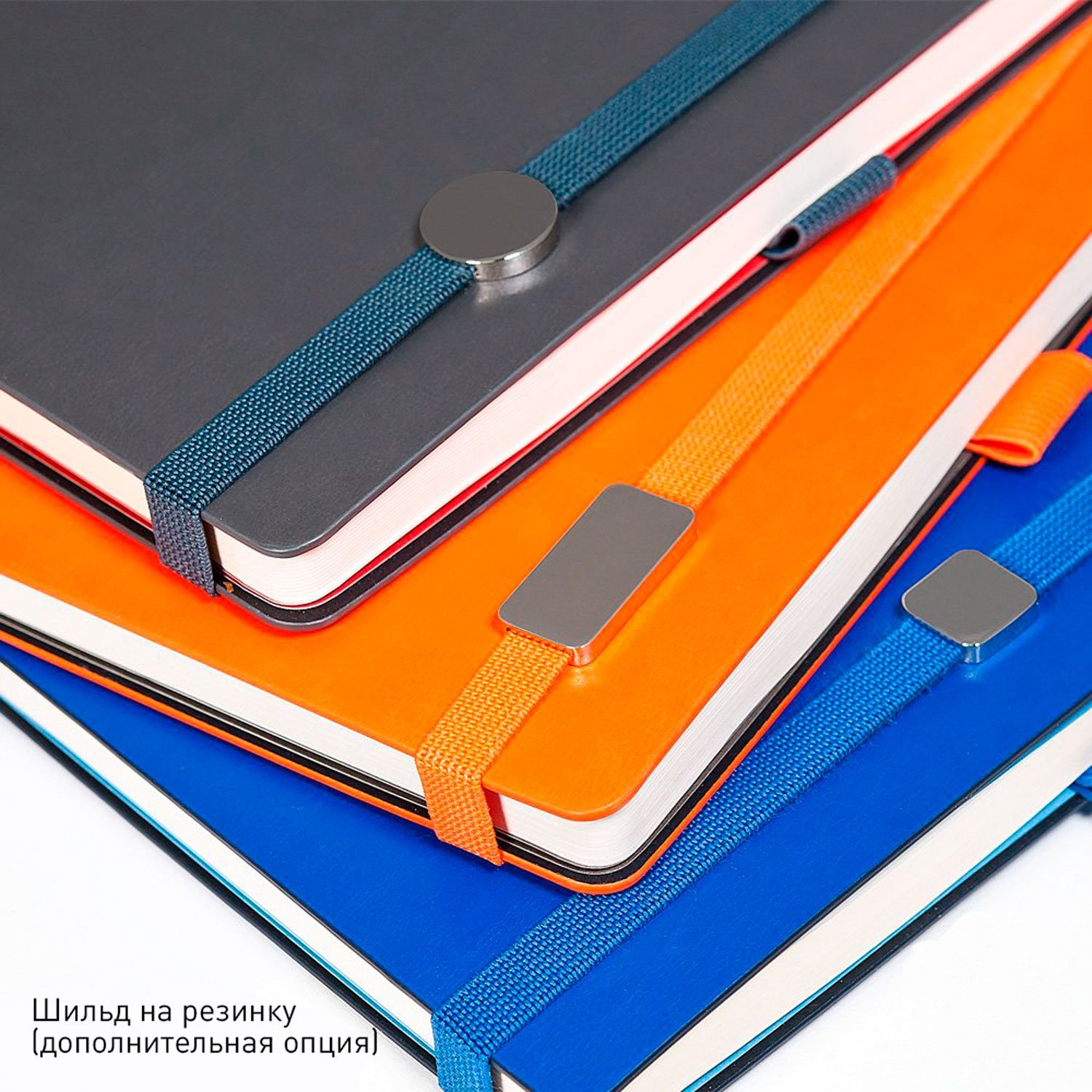 Ежедневник Chameleon BtoBook недатированный, черный/оранжевый (без упаковки, без стикера), черный