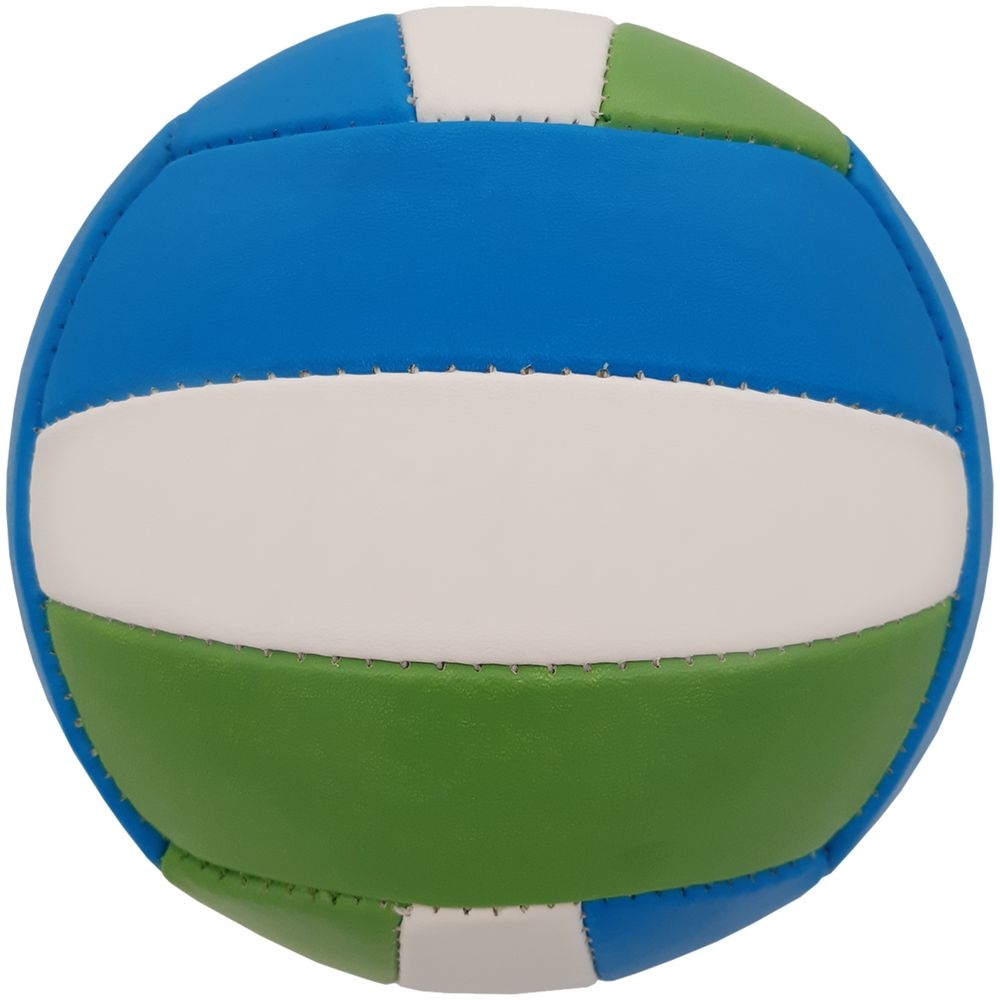 Волейбольный мяч Match Point, сине-зеленый, зеленый, кожа