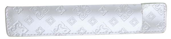 Чехол для ручки "Pierre Cardin" белый, 156 х 30 мм