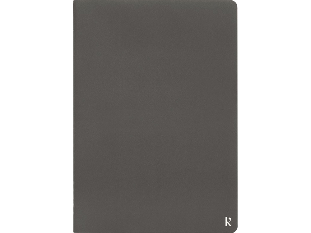 Подарочный набор: 2 блокнота A5, серый, бумага