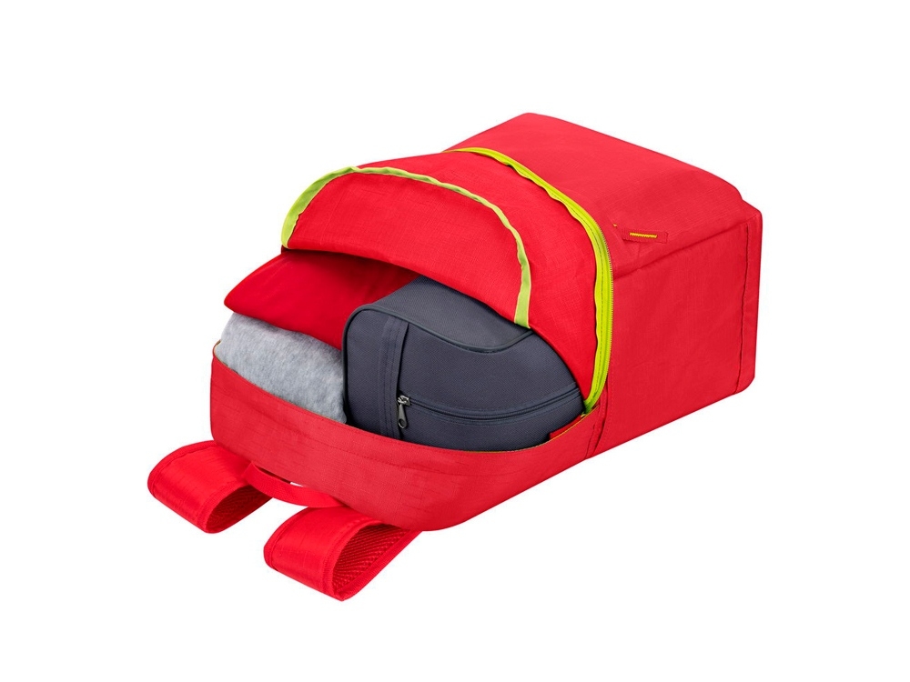 Лёгкий городской рюкзак для 15.6" ноутбука, красный, полиэстер