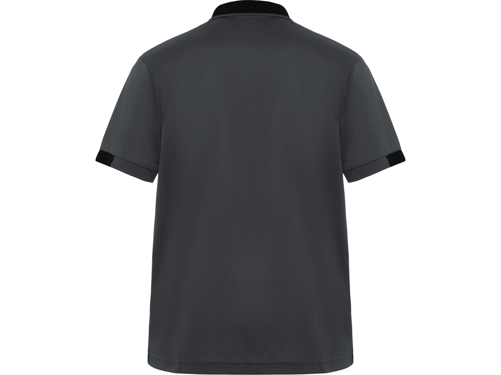 Рубашка поло «Samurai», мужская, черный, серый, полиэстер
