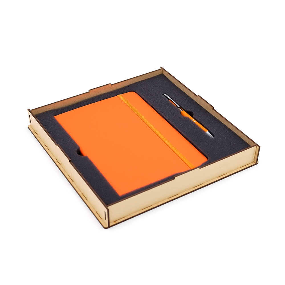 Подарочный набор Клайд, (оранжевый), оранжевый