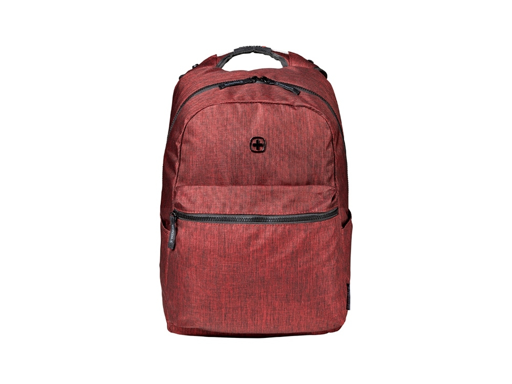Рюкзак с отделением для ноутбука 14", бордовый, полиэстер