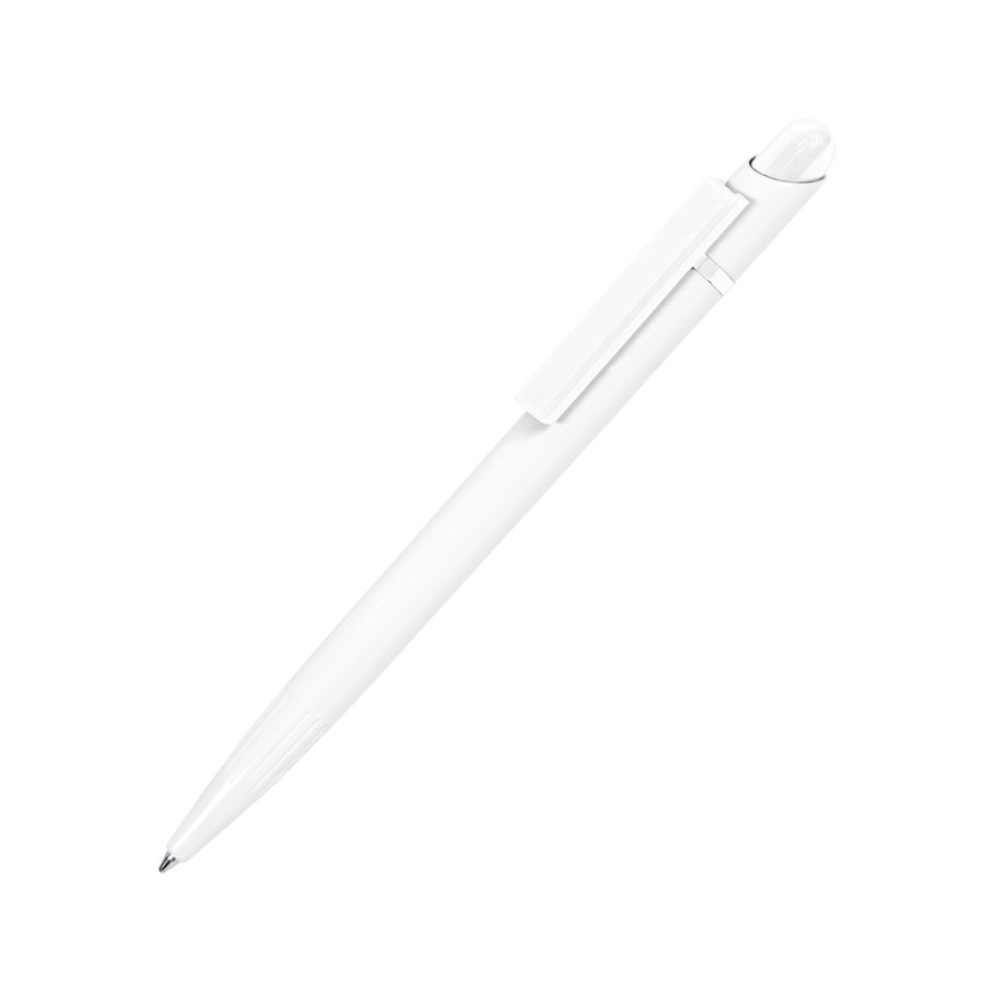 MIR, ручка шариковая, белый, пластик, белый, пластик