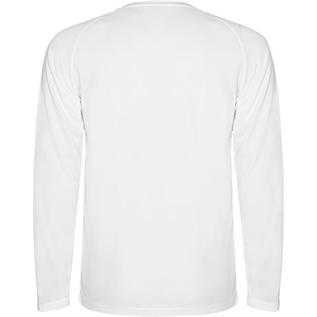 Спортивная футболка MONTECARLO L/S мужская, БЕЛЫЙ 2XL, белый