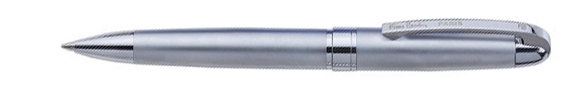 Ручка шариковая Pierre Cardin GAMME. Цвет - серебристый. Упаковка Е или Е-1, серебристый, нержавеющая сталь, ювелирная латунь