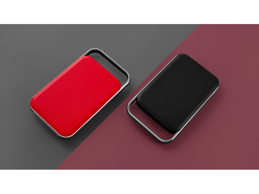 Внешний аккумулятор «NEO PRO Saturn» для ноутбуков с QC/PD, 55000 mAh, красный, металл, пвх