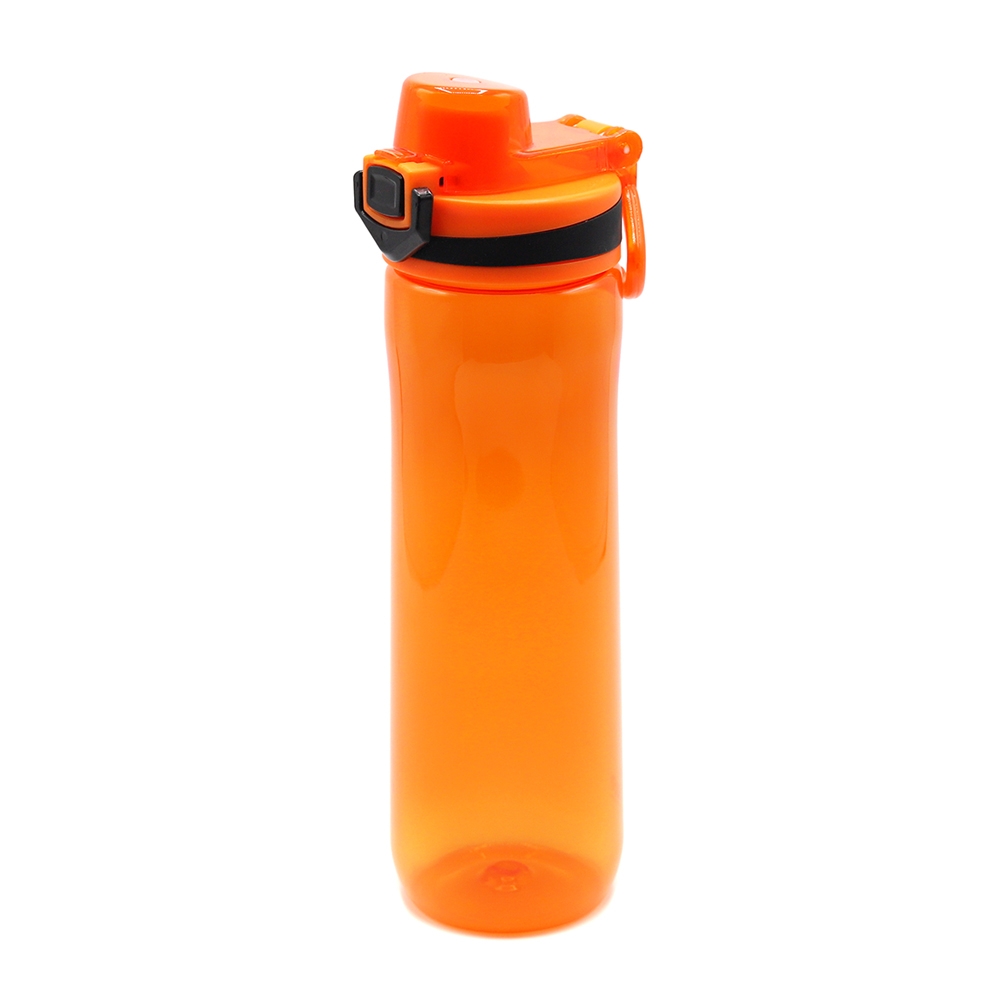 Пластиковая бутылка Verna, оранжевая, оранжевый