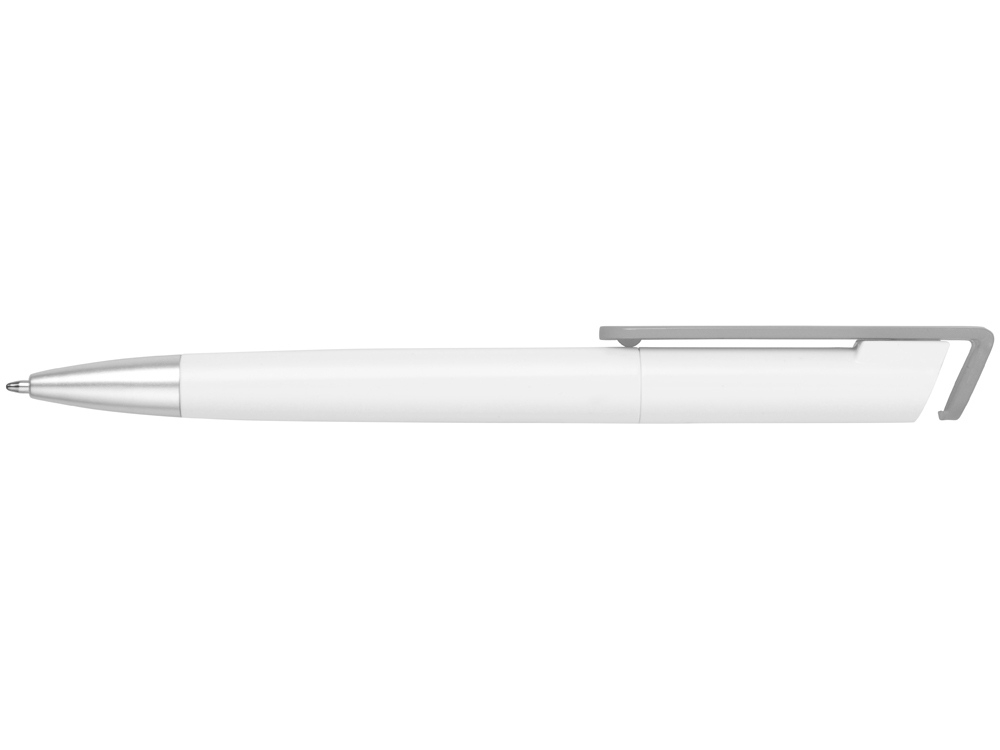 Ручка-подставка «Кипер», белый, серый, пластик