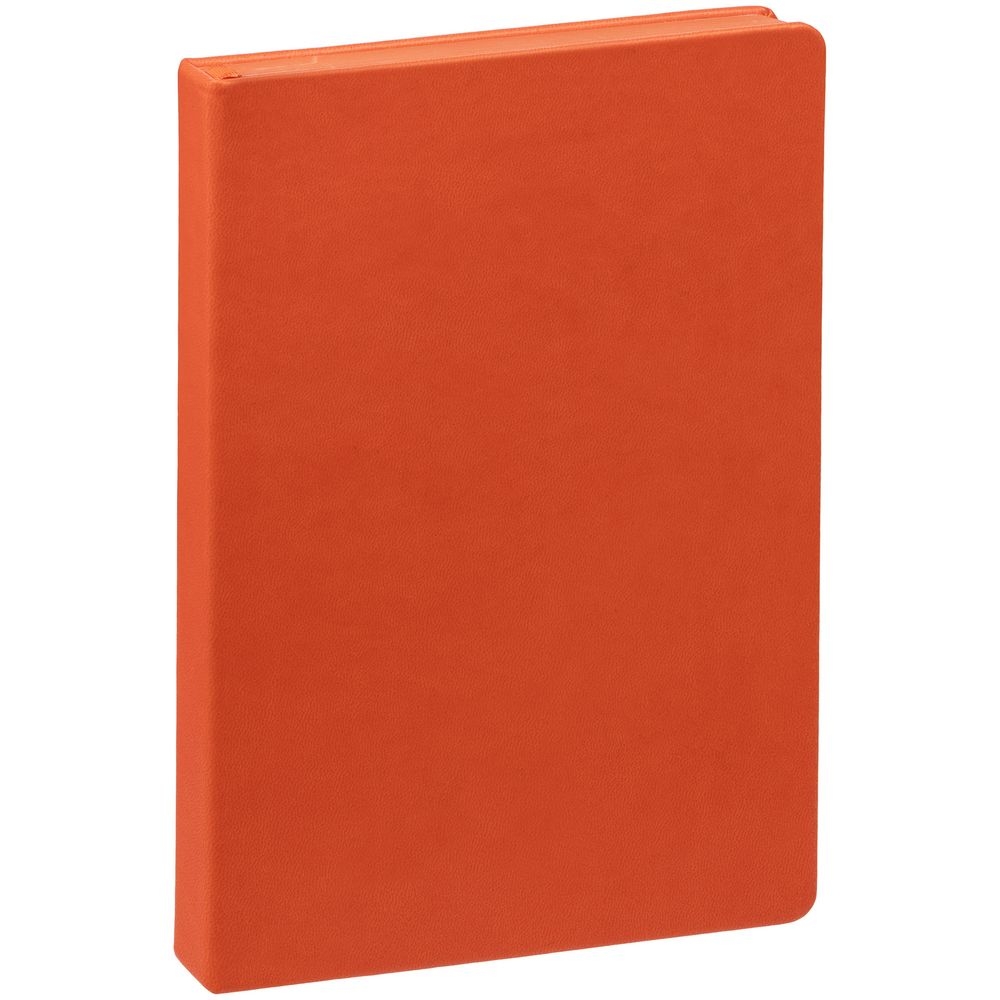 Ежедневник Cortado, недатированный, оранжевый, оранжевый, кожзам