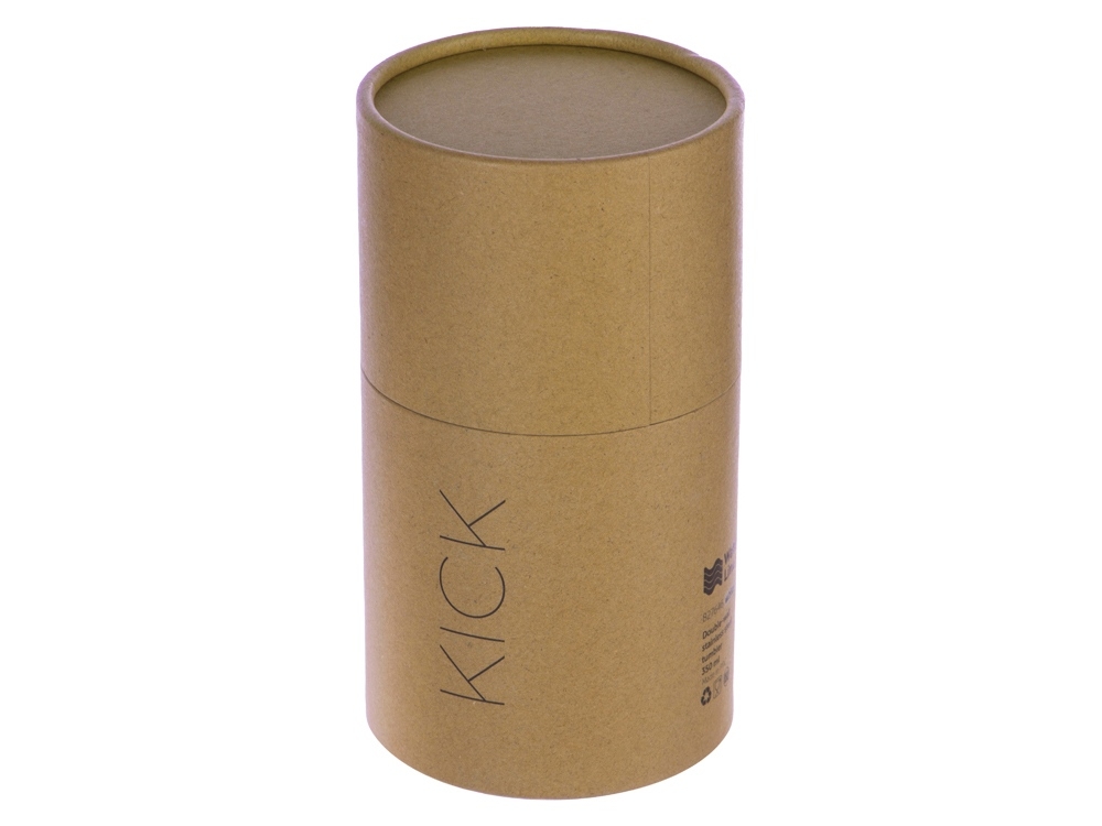 Герметичная термокружка на присоске «Kick», 350 мл, белый, металл