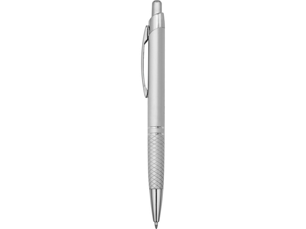 Ручка металлическая шариковая «Кварц», серебристый, металл