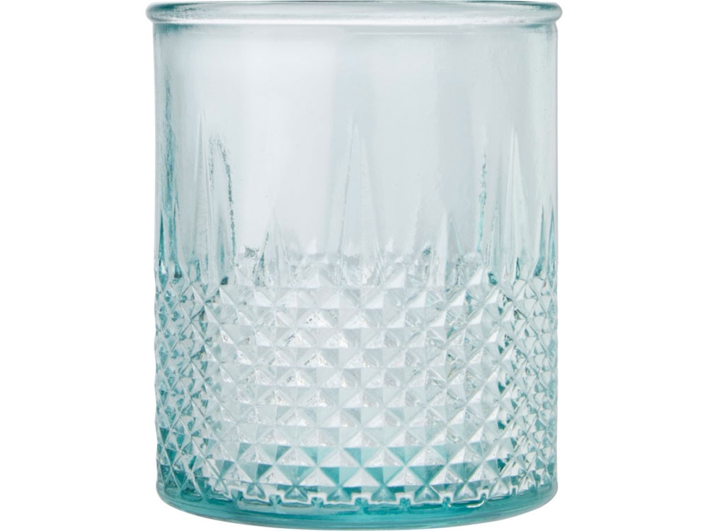 Подставка для чайной свечи «Estrel» из переработанного стекла, прозрачный, стекло