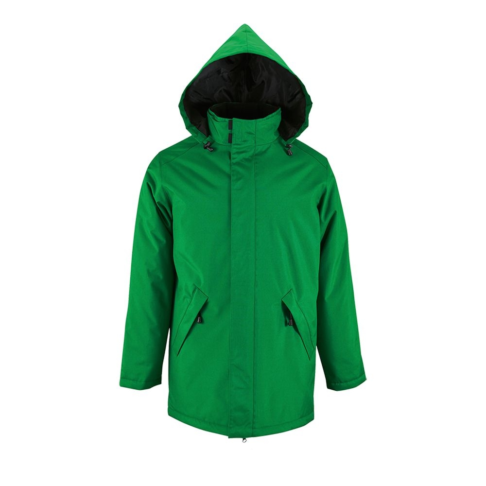 Куртка на стеганой подкладке Robyn, зеленая, зеленый, плотность 170 г/м², верх - полиэстер 100%, оксфорд; подкладка - полиэстер 100%; утеплитель - полиэстер 100%