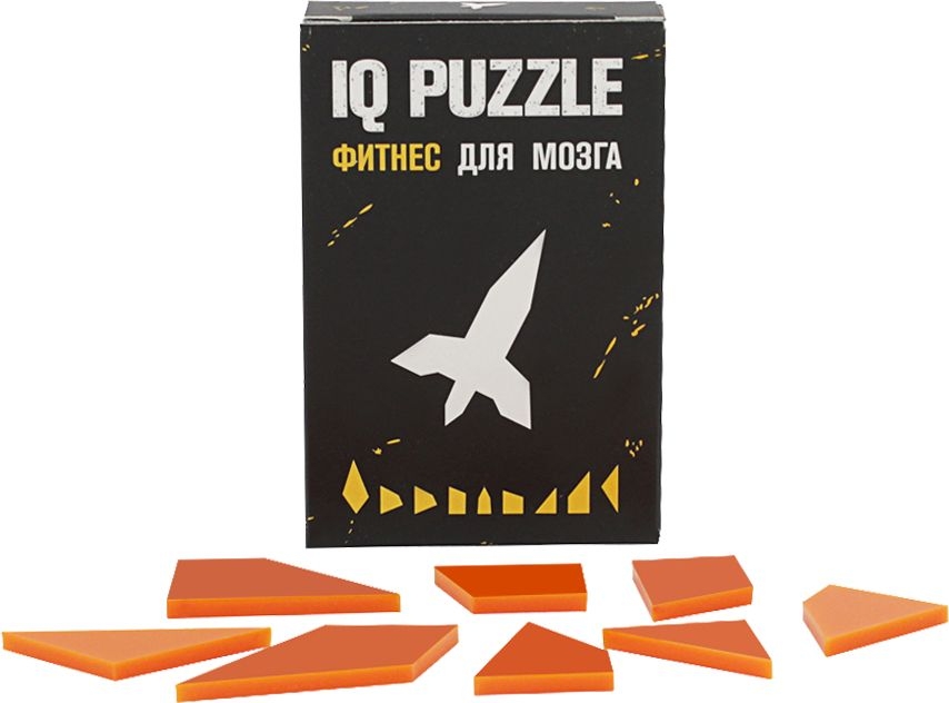 Головоломка IQ Puzzle, ракета с логотипом, материал оргстекло - цена от 299 руб