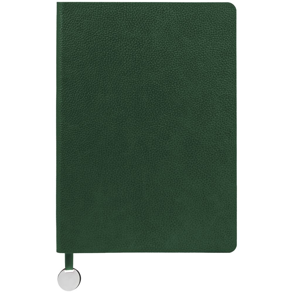 Ежедневник Lafite, недатированный, зеленый, зеленый, искусственная кожа; шильд - металл