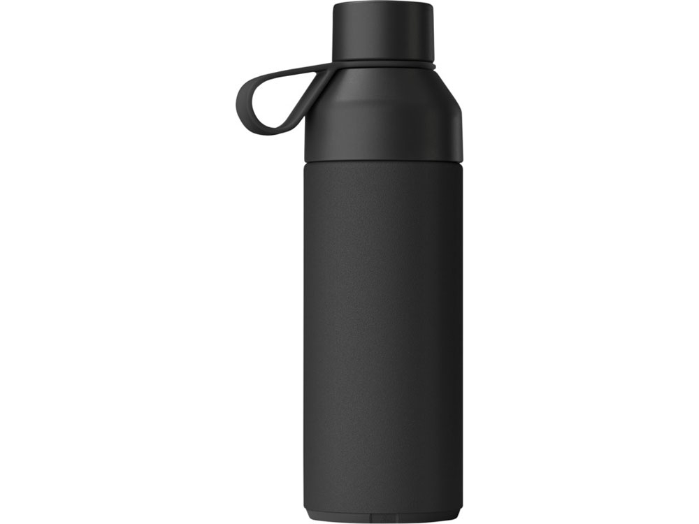 Бутылка для воды «Ocean Bottle», 500 мл, черный, пластик, металл