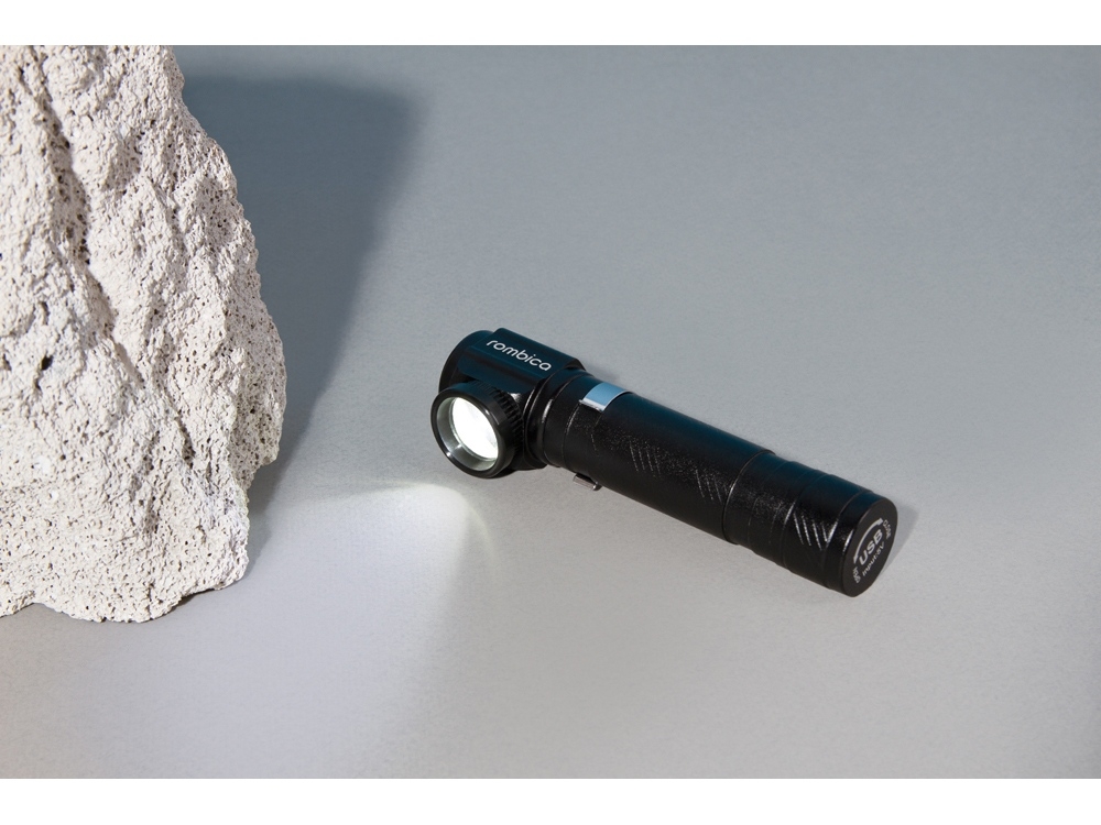 Фонарь «LED Z10», черный, пластик, металл, резина