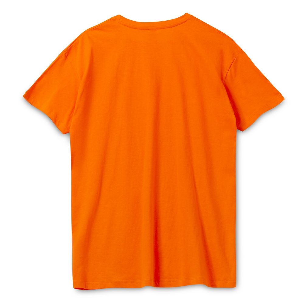 Футболка унисекс Regent 150, оранжевая, оранжевый, хлопок
