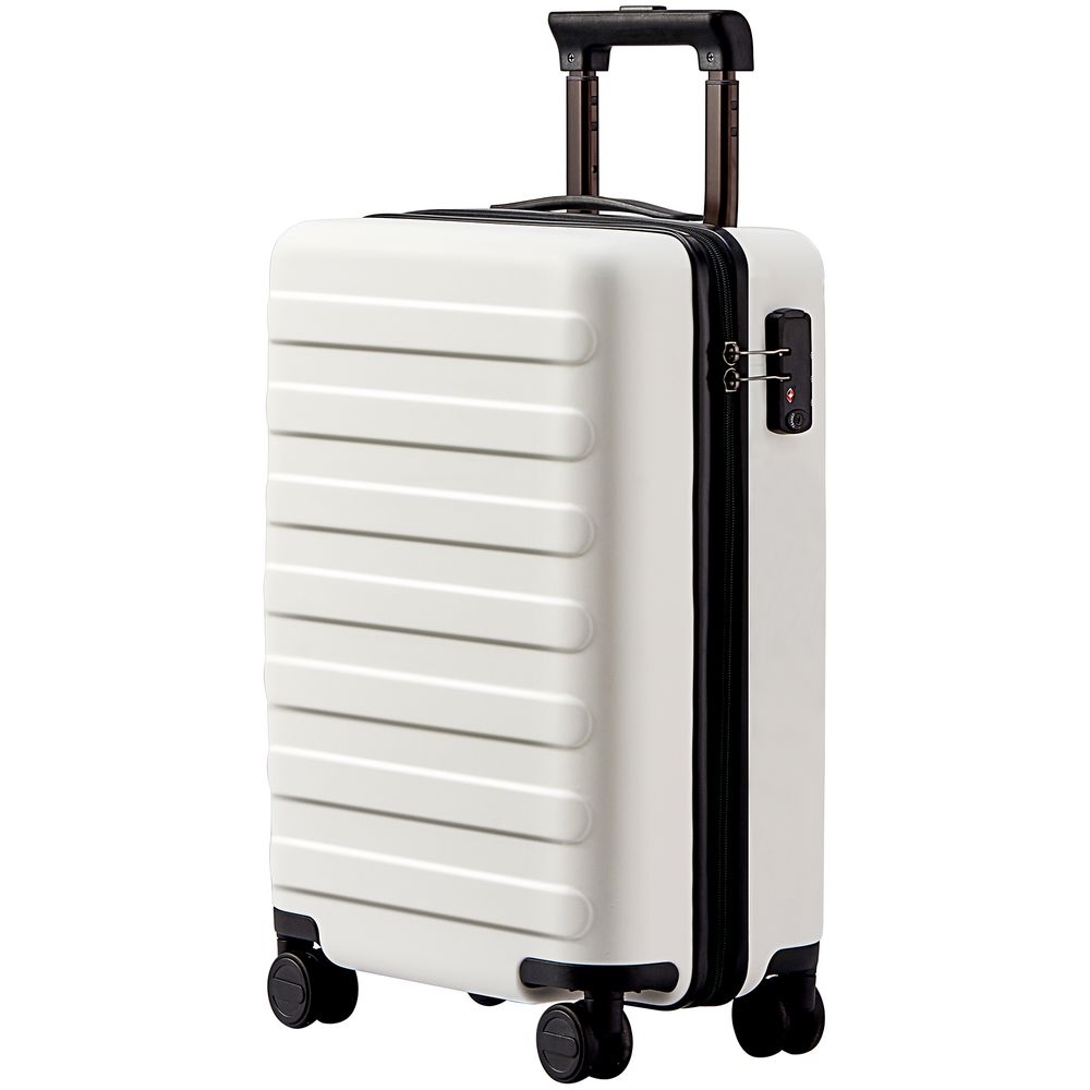 Чемодан Rhine Luggage, белый, белый, корпус - поликарбонат; подкладка - полиэстер