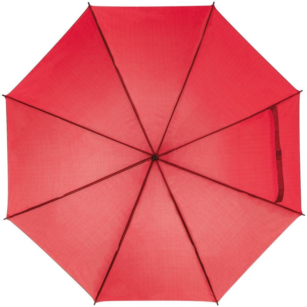 Зонт-трость Lido, красный, красный, полиэстер