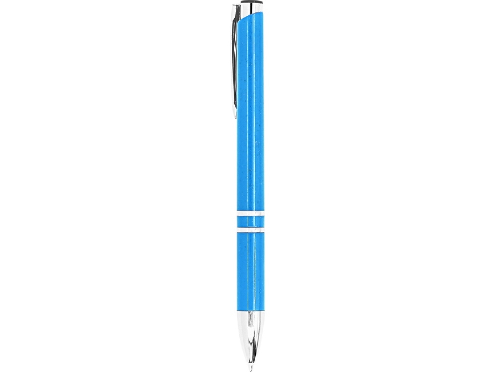 Ручка шариковая из пшеничного волокна HAYEDO, голубой, пластик, растительные волокна