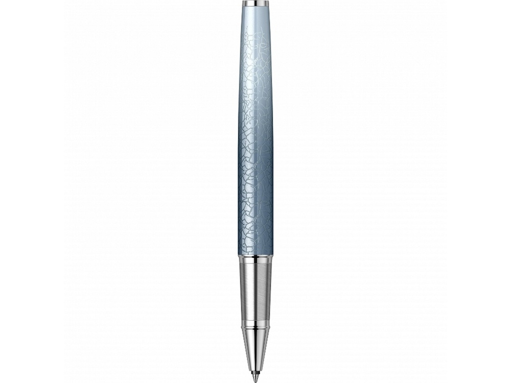 Ручка роллер Parker IM Royal, голубой, серебристый, металл