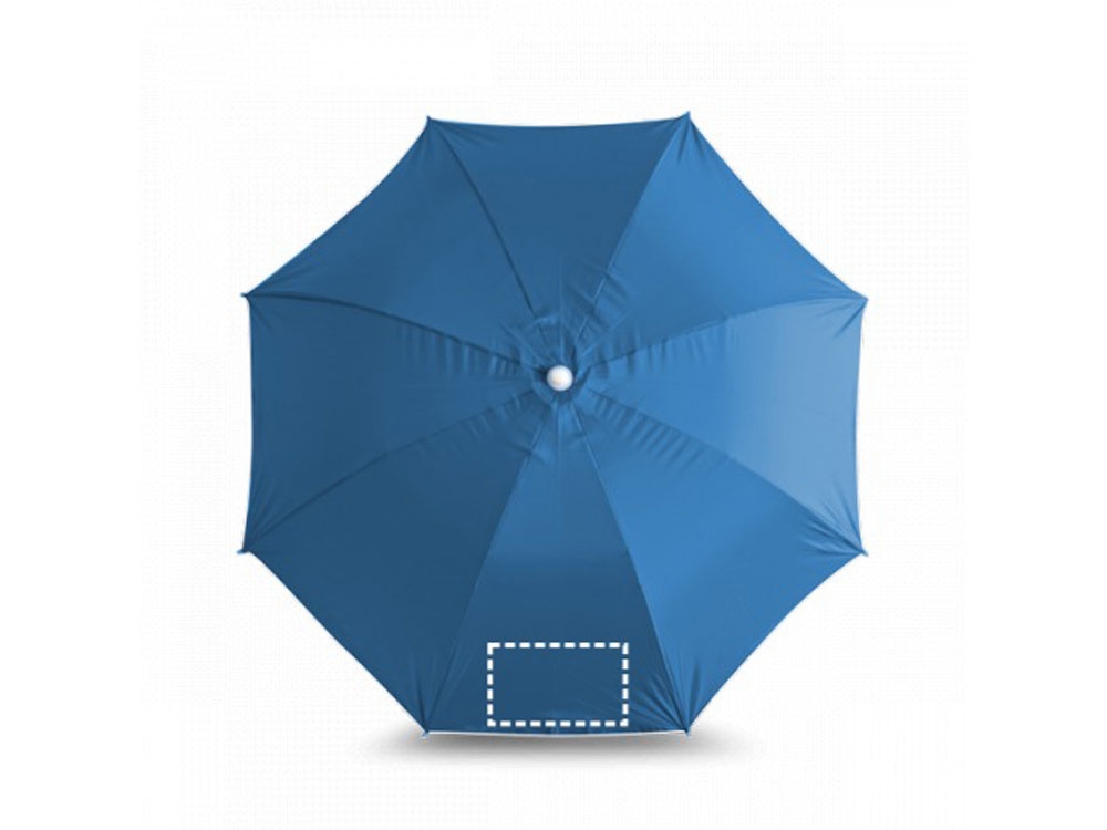 Солнцезащитный зонт «PARANA», красный, полиэстер