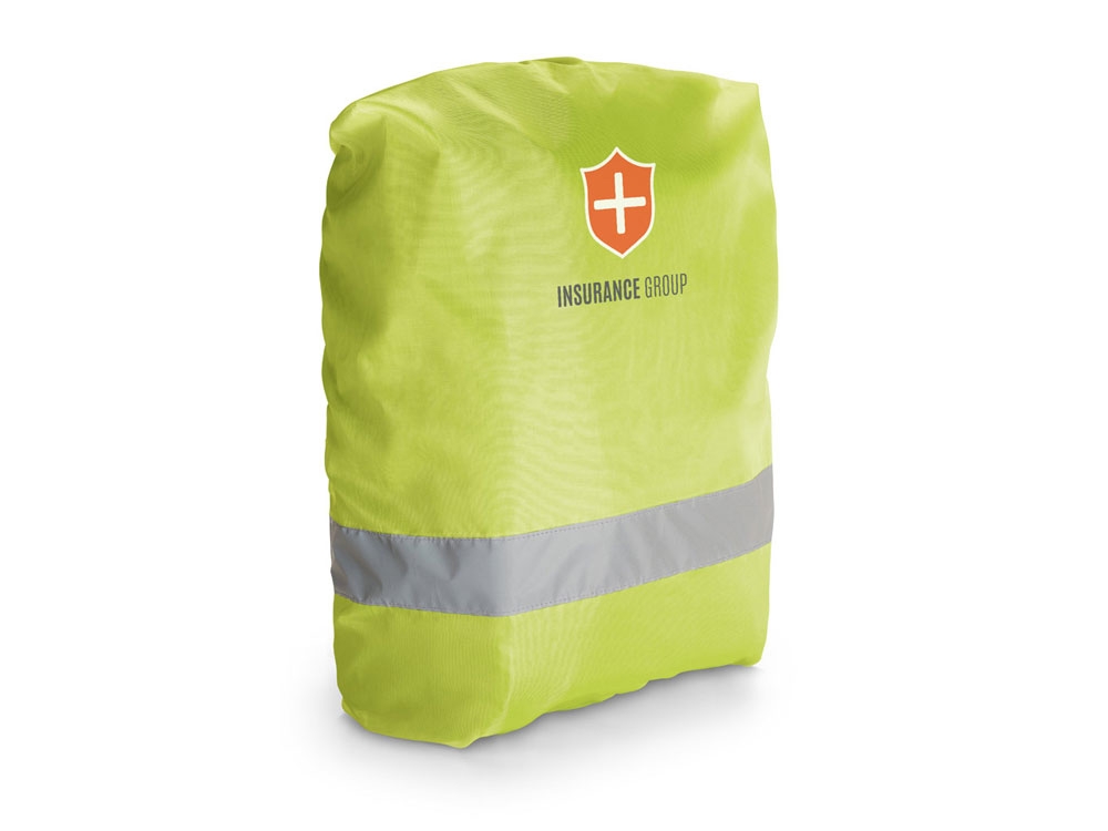 Светоотражающая защита для рюкзака «ILLUSION», желтый, полиэстер