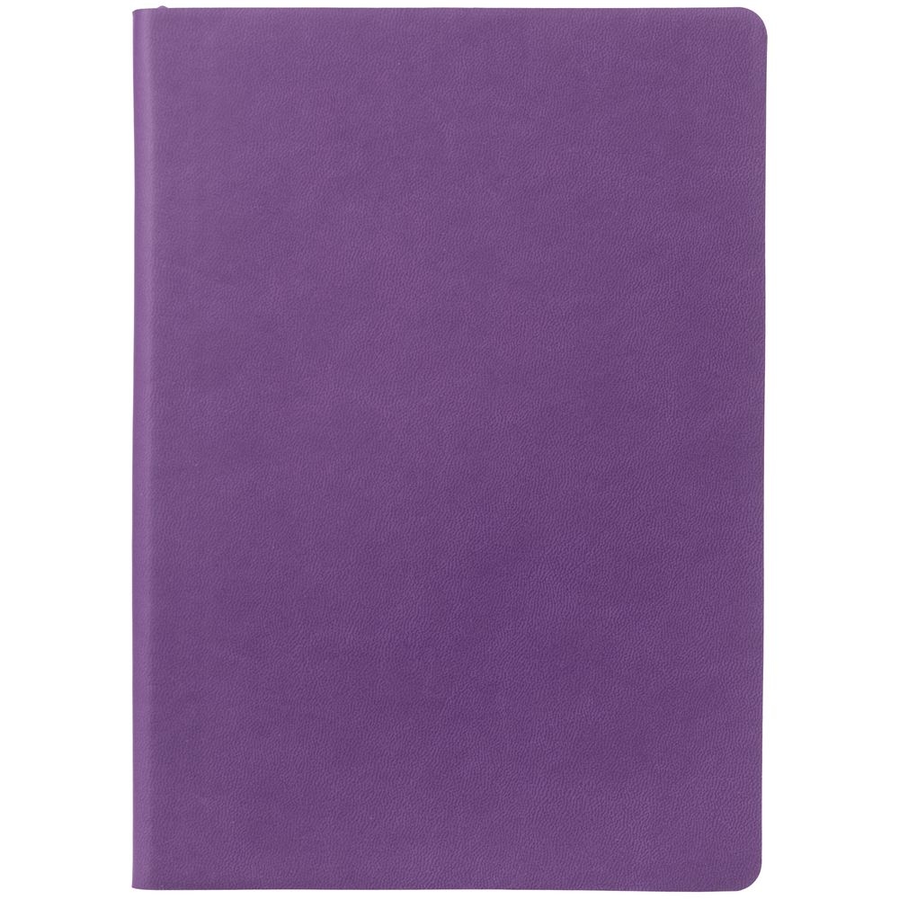 Ежедневник Romano, недатированный, фиолетовый, фиолетовый, кожзам