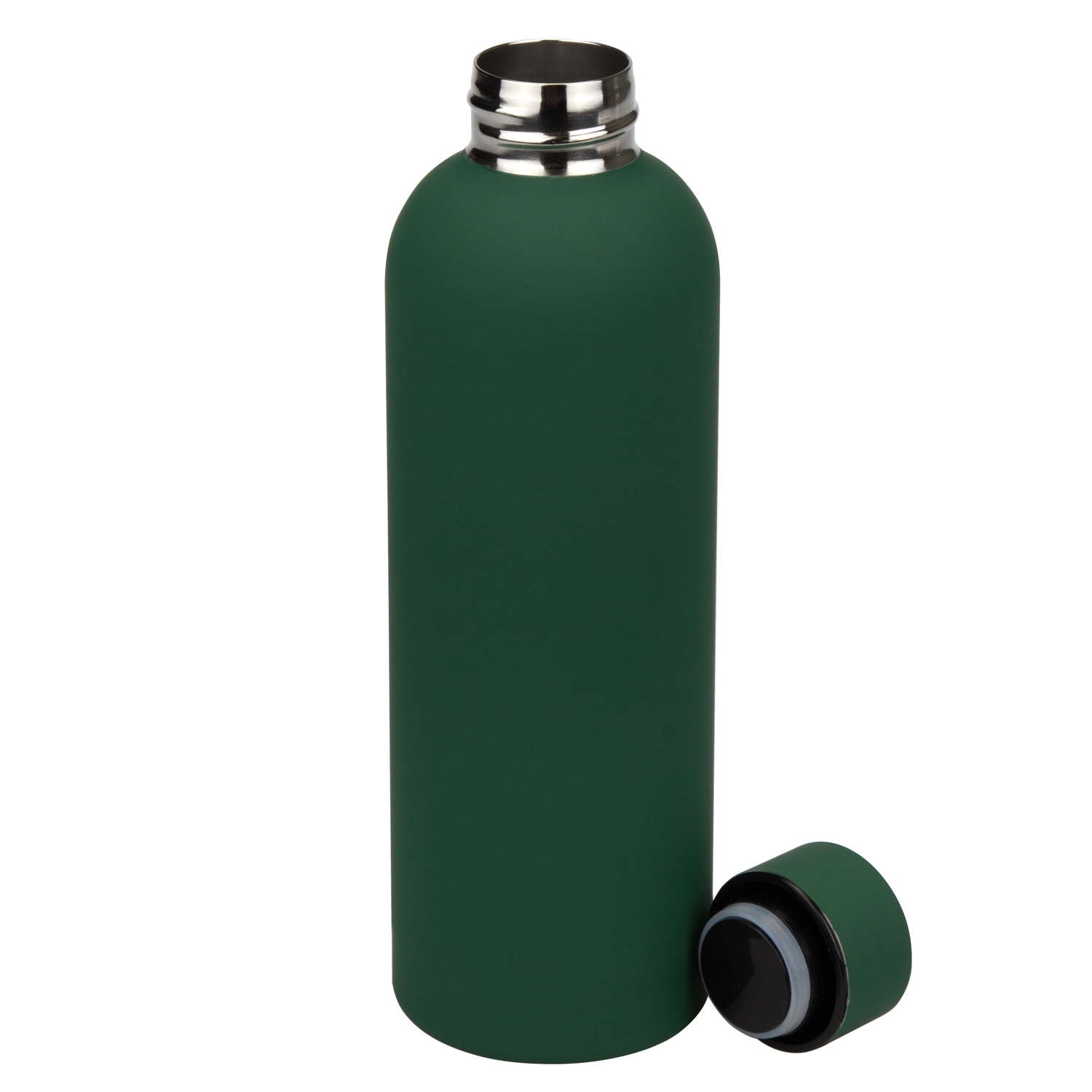 Термобутылка вакуумная герметичная Prima, зеленая, зеленый